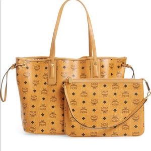 Like new MCM medium Liz reversible tote